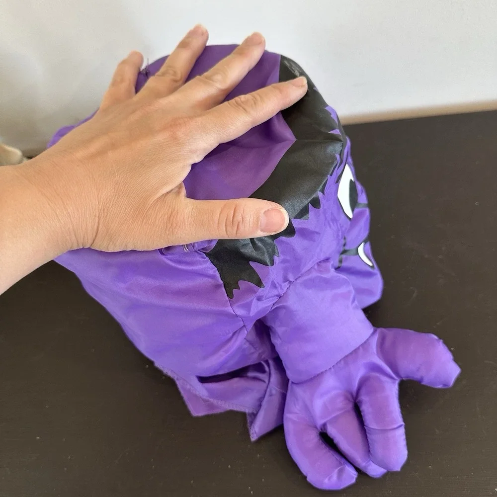 VTG 90's Halloween Hanging Silly Purple‎ Spring Frankenstein Monster Lantern